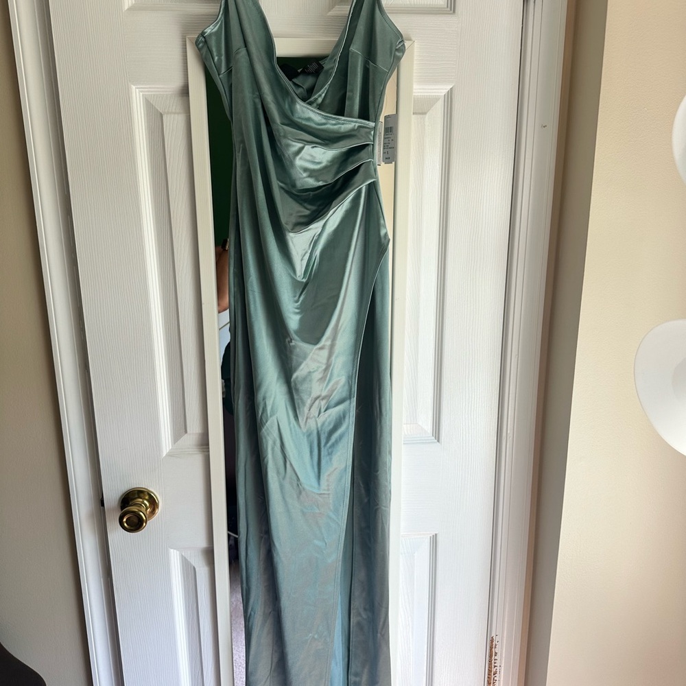 Beautiful silk dress.